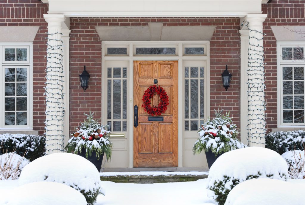 Winter landscaping