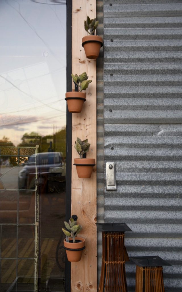 outdoor plant display