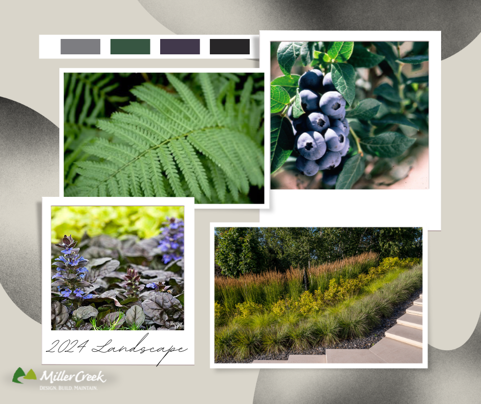 2024 landscaping trends mood board